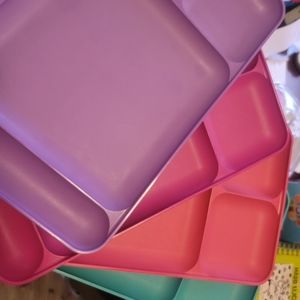 Tubberware trays
